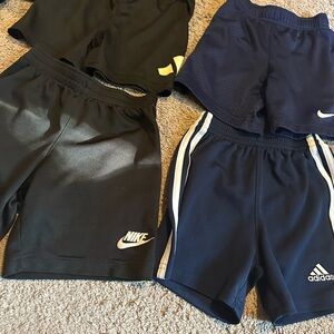 Nike, Adidas 3T Boys Kids Shorts - Black and Navy